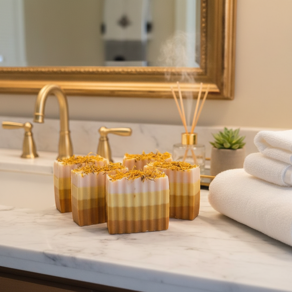 Turmeric Soap - Elegant Bathroom